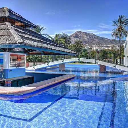 Charming In Benalbeach With Garden And Sea View