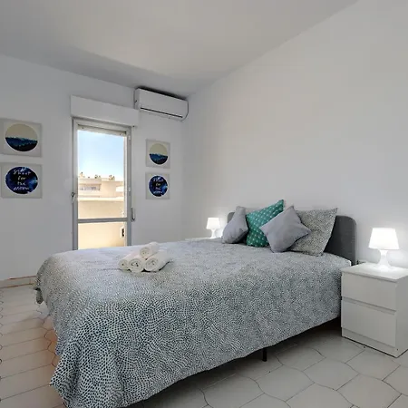 Charming In Benalbeach With Garden And Sea View