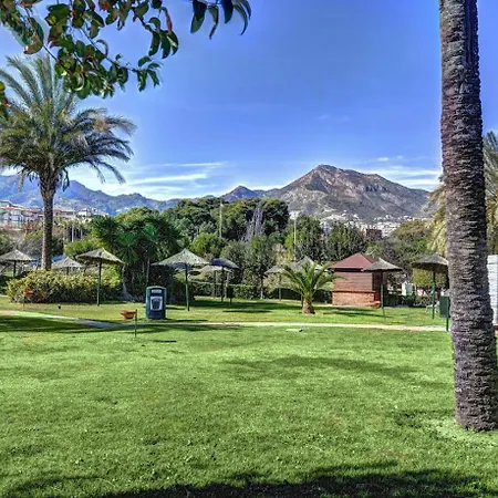 Apartment Charming In Benalbeach With Garden And Sea View