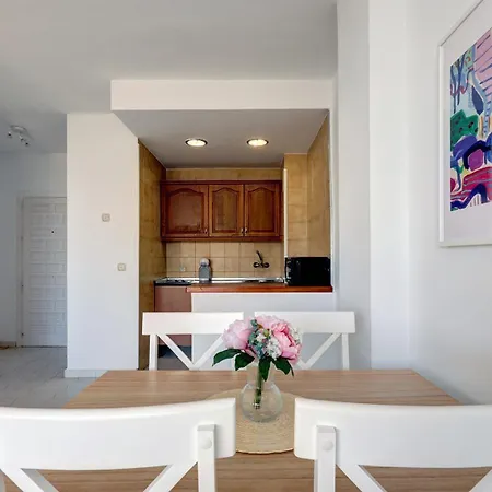 Charming In Benalbeach With Garden And Sea View
