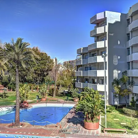 Apartment Charming In Benalbeach With Garden And Sea View