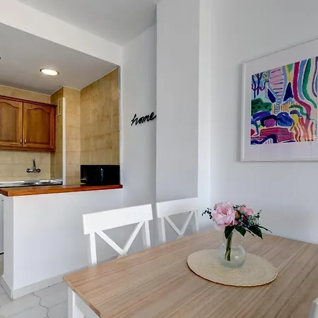 Charming In Benalbeach With Garden And Sea View